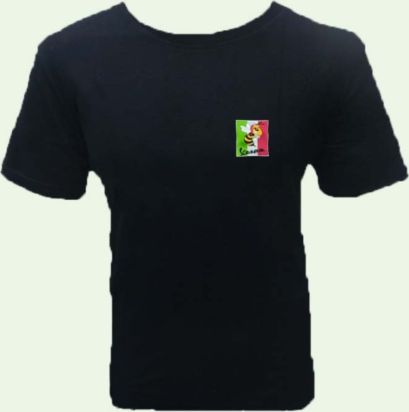 Vespa Böse Biene Italy Flag T-Shirt